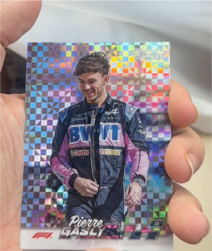 2024 Topps Paddock Pass #10 Pierre Gasly — front