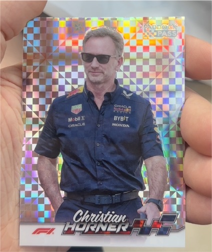 2024 Topps Paddock Pass Formula 1 #72 Christian Horner — front