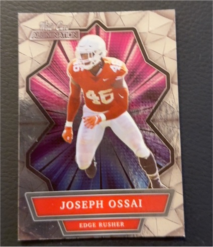 2021 Wild Card Alumination #ABC-27 Joseph Ossai — front