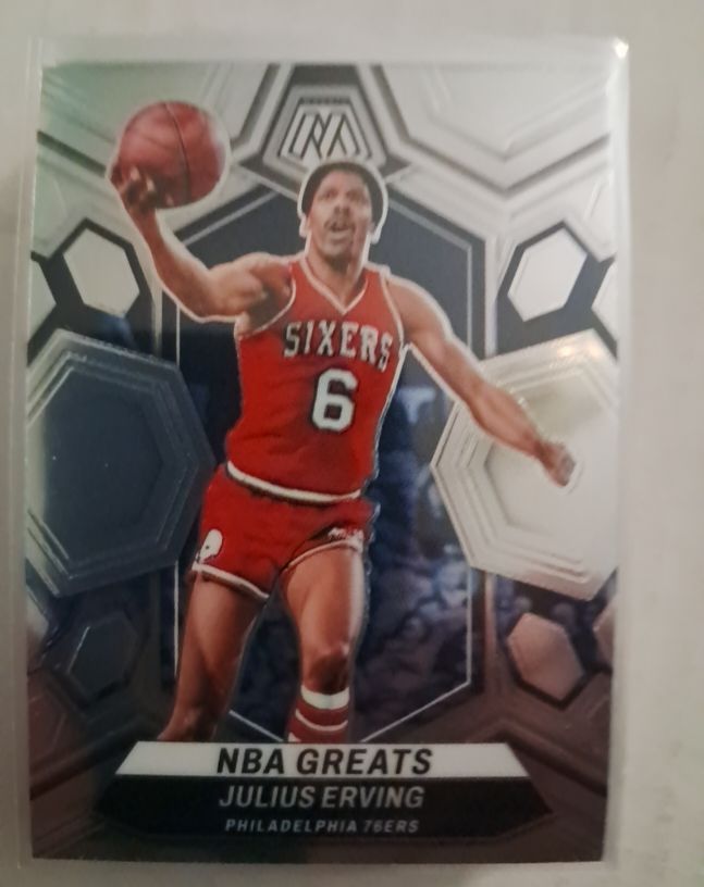 2023-24 Panini Mosaic #292 Julius Erving — front