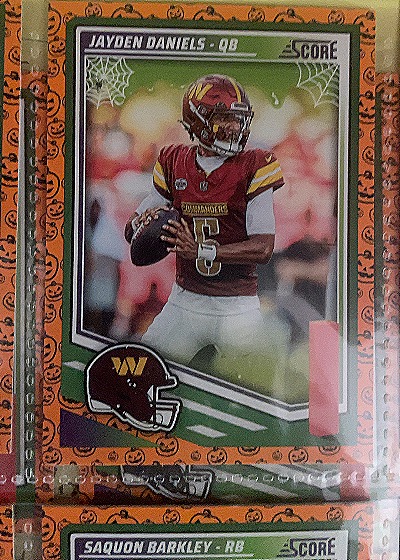 2025 Panini Score #195 Jayden Daniels — front
