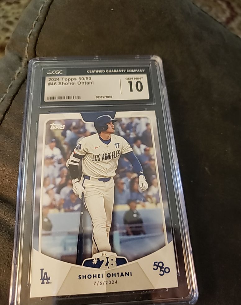 2024 Topps 50/50 #46 Shohei Ohtani — front