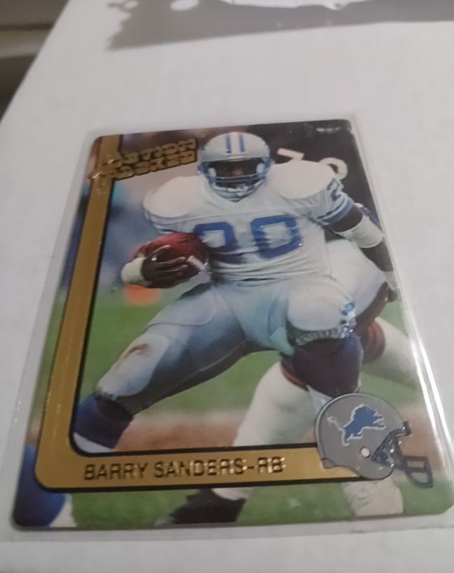 1991 Action Packed #78 Barry Sanders — front
