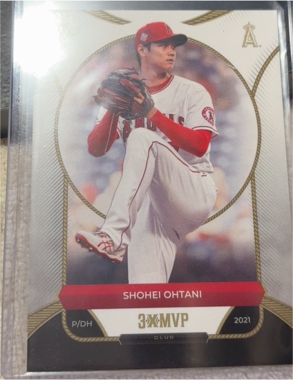 2025 Topps Welcome to the Club 3X MVP #1 Shohei Ohtani — front