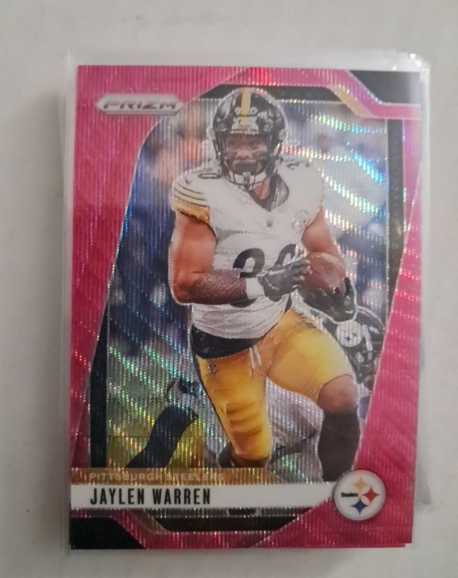 2024 Panini Prizm #242 Jaylen Warren — front
