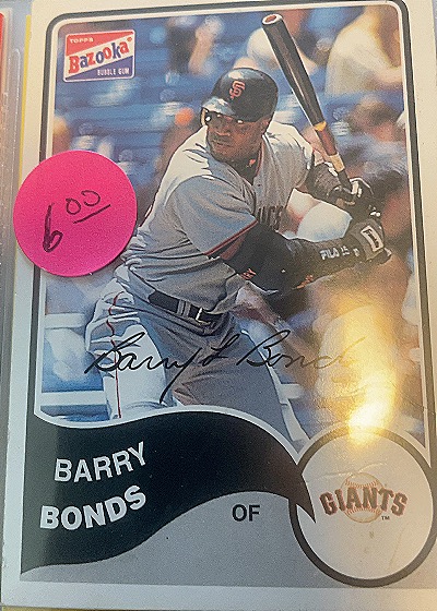 2003 Topps Bazooka #100 Barry Bonds — front