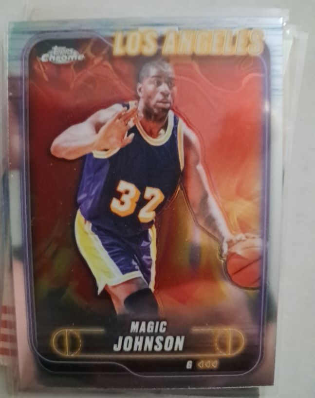 2024-25 Topps Chrome #59 Magic Johnson — front