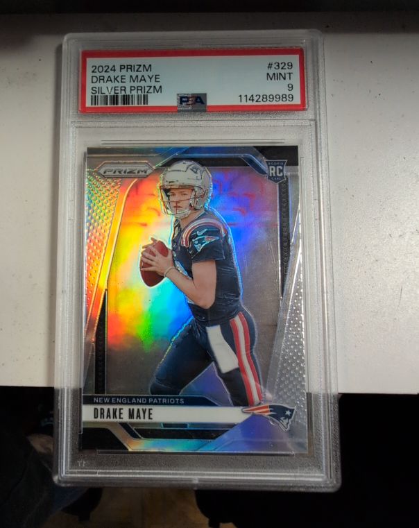 2024 Panini Prizm #329 Drake Maye — front