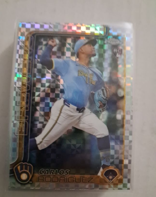 2025 Topps Chrome #201 Carlos Rodriguez — front