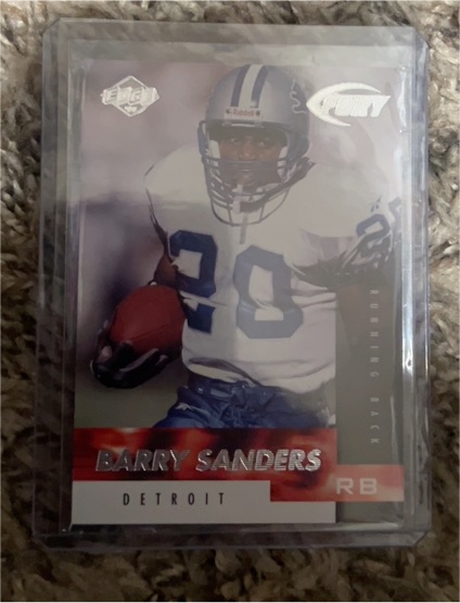 1999 Collector's Edge Fury #116 Barry Sanders — front
