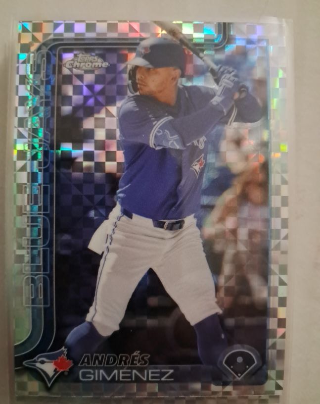 2025 Topps Chrome #70 Andrés Giménez — front