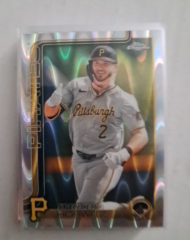 2025 Topps Chrome #243 Spencer Horwitz — front