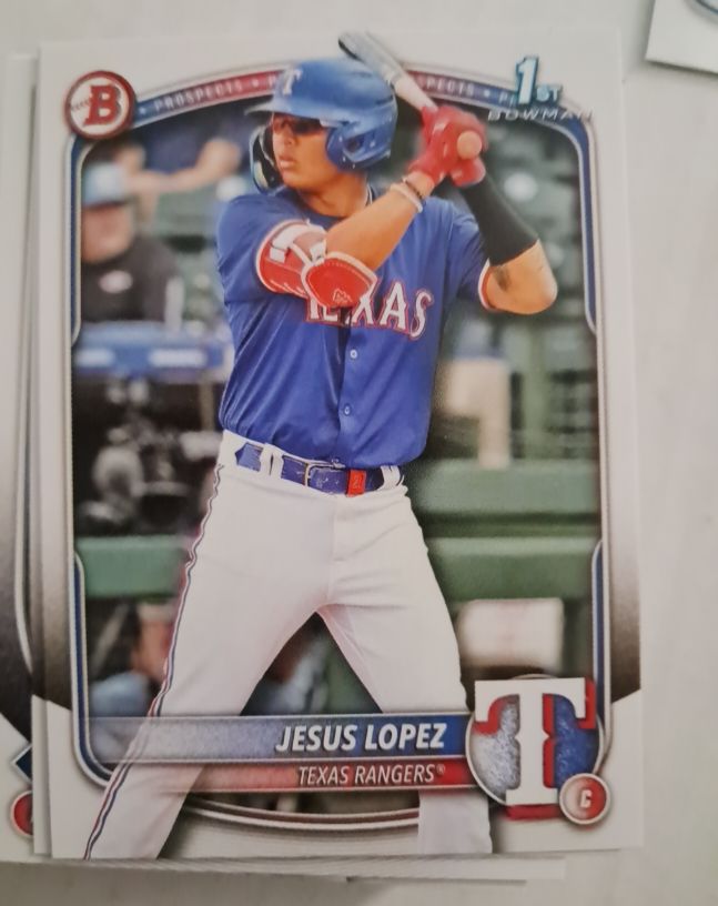 2025 Bowman Baseball 1st Bowman #BP-88 Jesus Lopez — front
