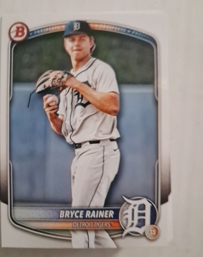2025 Bowman #BP-49 Bryce Rainer — front