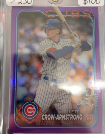 2024 Topps Chrome #16 Pete Crow-Armstrong — front