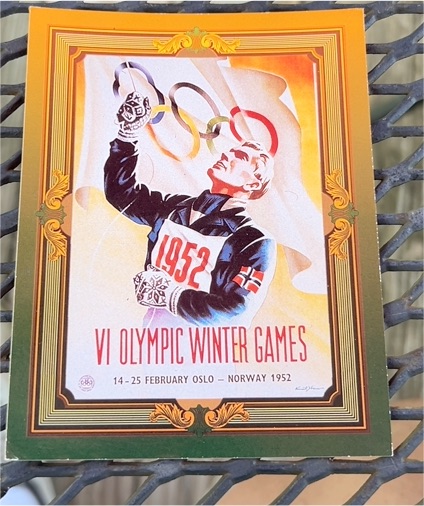 1992 Collect-A-Card Olympic Games #TSC-6 Winter Olympiad VI-1952 Oslo — front
