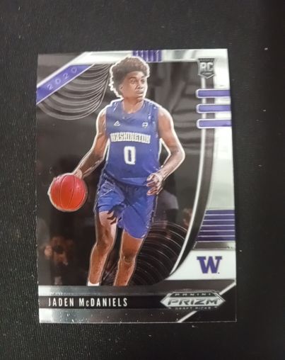 2020 Panini Prizm Draft Picks #51 Jaden McDaniels — front