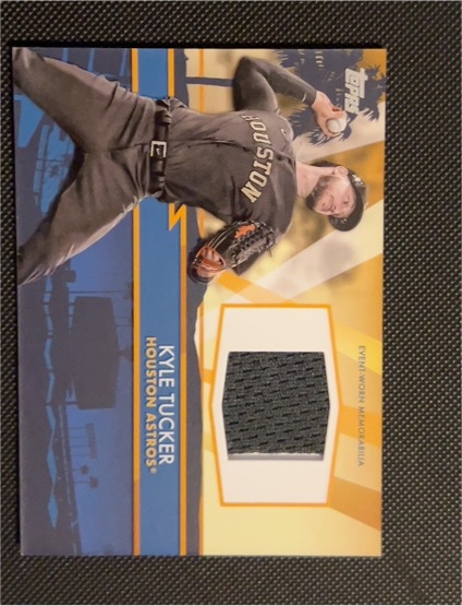 2022 Topps Update All Star Stitches #ASSC-KT Kyle Tucker — front