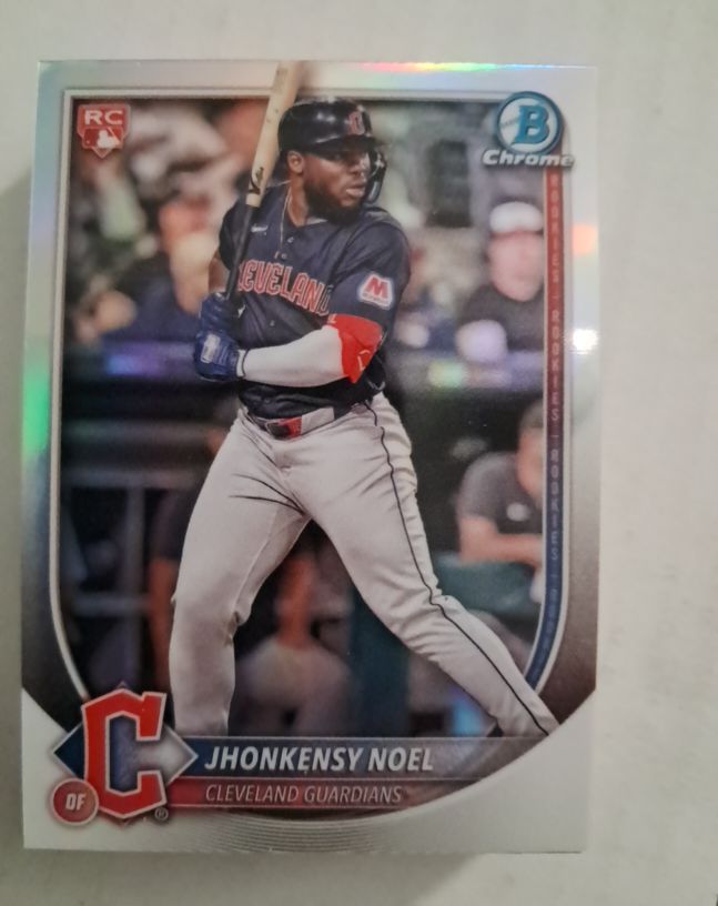 2025 Bowman Chrome #81 Jhonkensy Noel — front