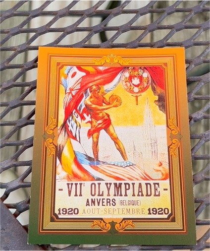 1920 VII Olympiade Antwerp Summer Olympiad Poster — front
