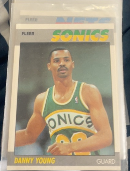 1987-88 Fleer #131 Danny Young — front