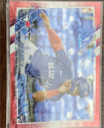 2021 Topps Holiday #HW3 Josh Palacios — front