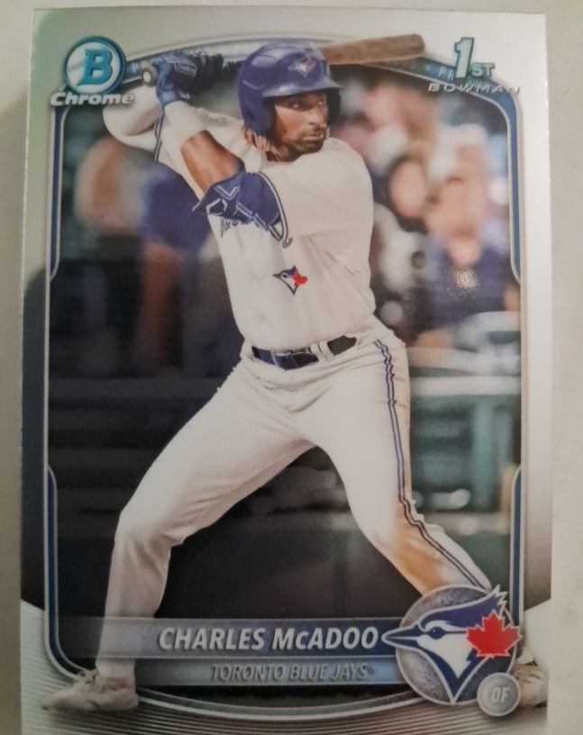 2025 Bowman Chrome #BCP-150 Charles McAdoo — front