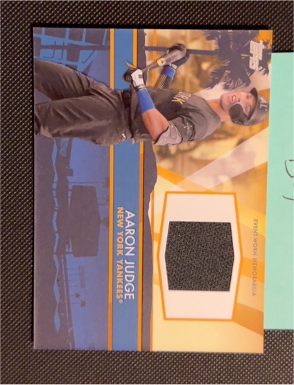 2022 Topps Update Series All-Star Stitches #ASSC-AJ Aaron Judge — front