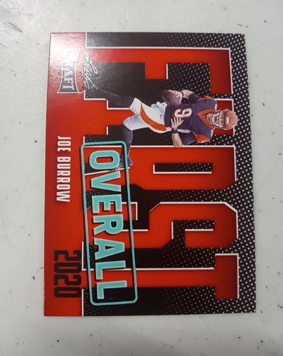 2023 Leaf Draft #10 Joe Burrow — front