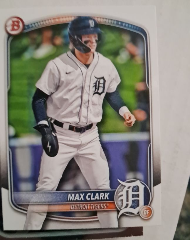 2025 Bowman #BP-24 Max Clark — front