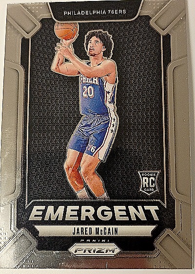 2024-25 Panini Prizm Emergent #Jared McCain — front