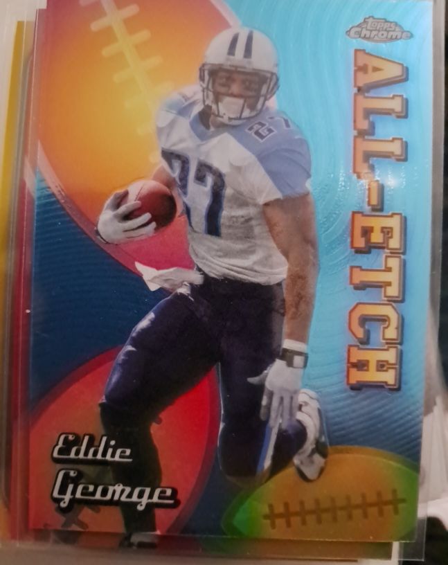 2024 Topps Chrome #CAE-EG Eddie George All-Etch — front