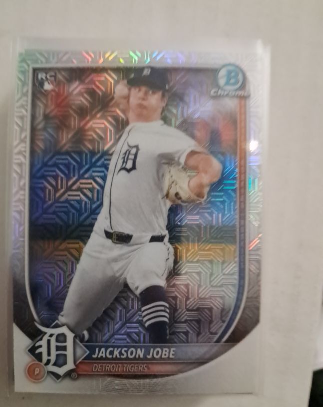 2025 Bowman Chrome #50 Jackson Jobe — front
