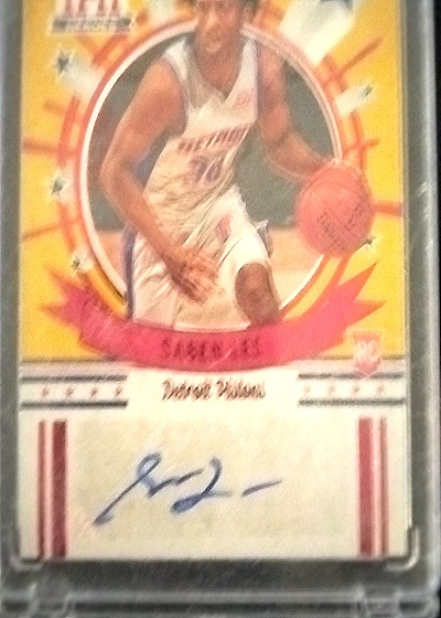 2020-21 Panini Chronicles Hometown Heroes #HH-SLE Saben Lee Rookie Auto — front
