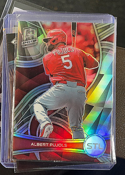2022 Panini Chronicles Spectra #60 Albert Pujols — front