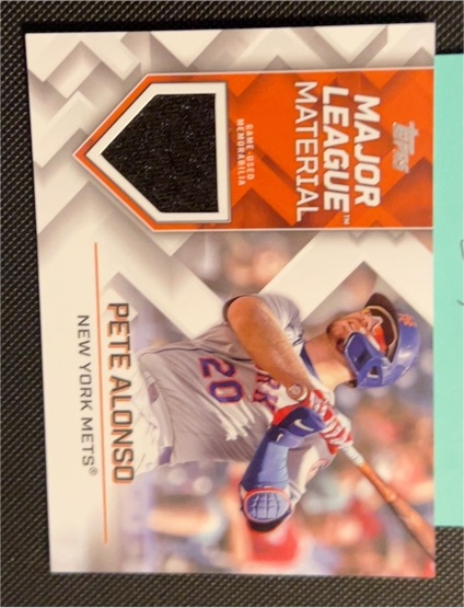 2022 Topps Update Major League Material Pete Alonso — front