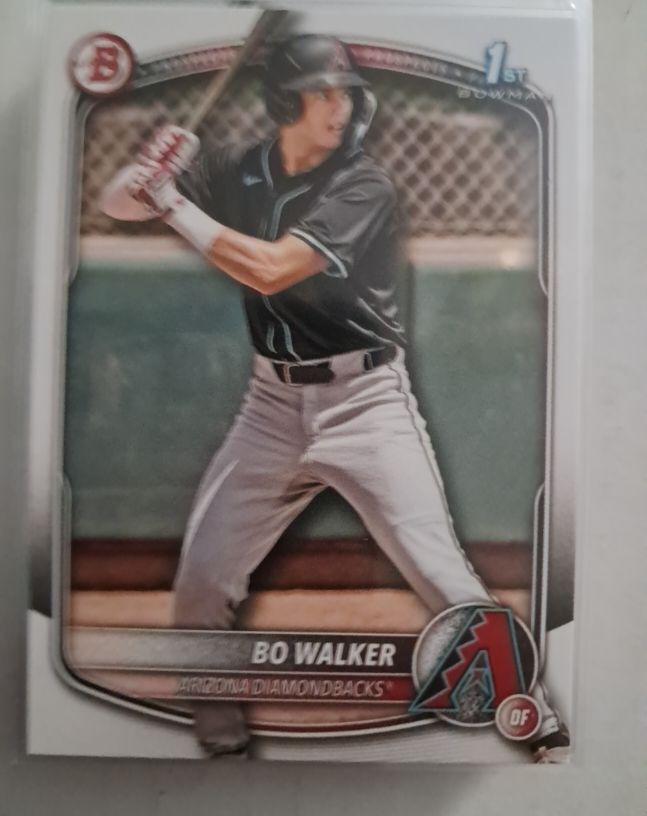 2025 Bowman #BP-92 Bo Walker — front