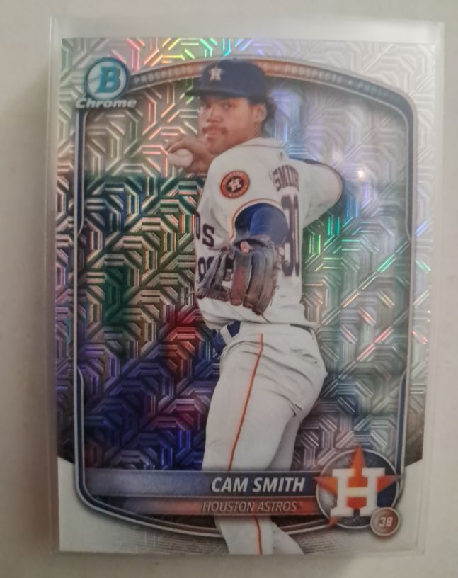 2025 Bowman Chrome Prospects #BCP-48 Cam Smith — front