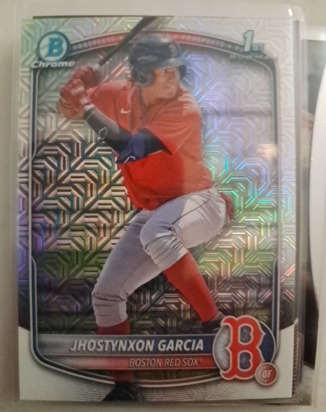 2025 Bowman Chrome Prospects #BCP-43 Jhostynxon Garcia — front