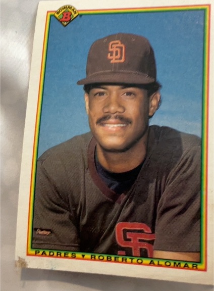 1990 Bowman #221 Roberto Alomar — front