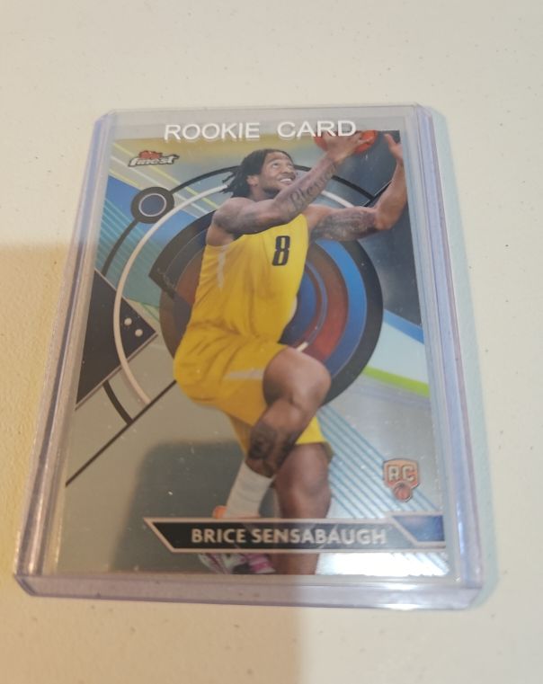 2023-24 Topps Finest #82 Brice Sensabaugh — front