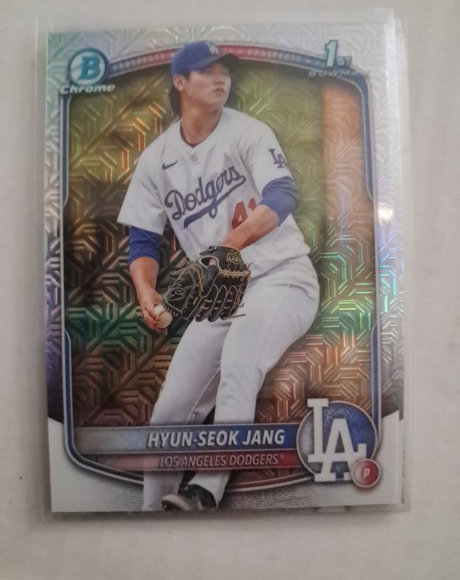 2025 Bowman Chrome #BCP-51 Hyun-Seok Jang — front