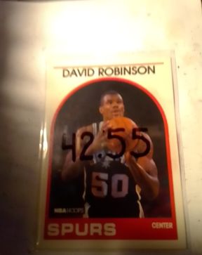 1989-90 Hoops #310 David Robinson — front