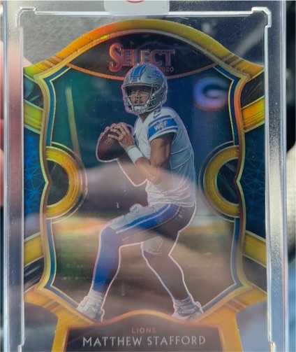 2020 Panini Select Concourse #11 Matthew Stafford — front