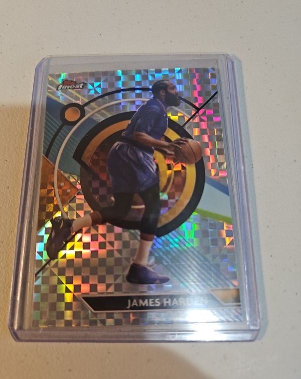 2023-24 Topps Finest #37 James Harden — front