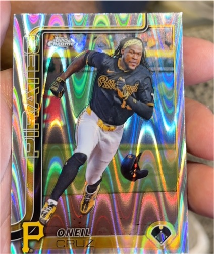 2025 Topps Chrome #252 Oneil Cruz — front