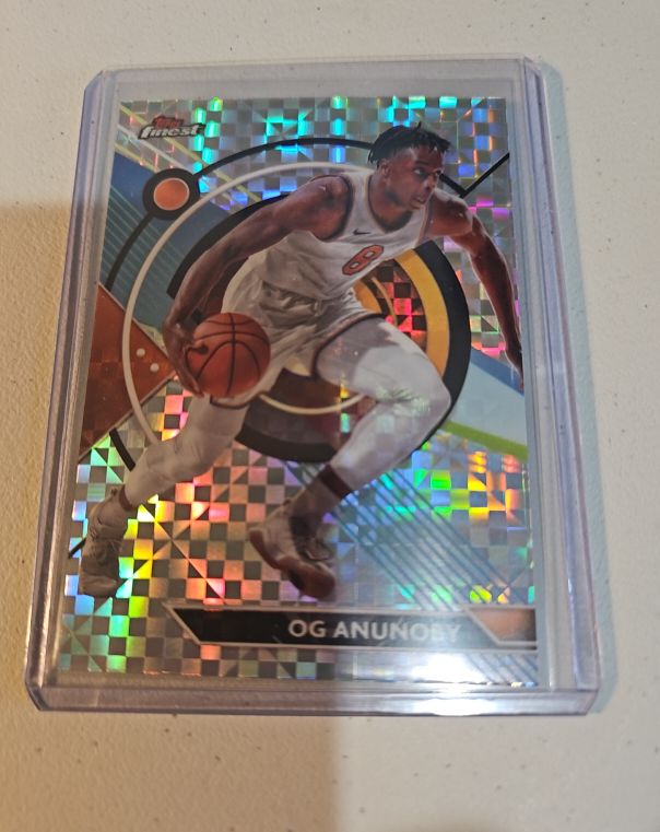 2021 Panini Finest #206 OG Anunoby — front