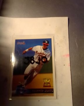 1996 Topps #177 Chipper Jones — front