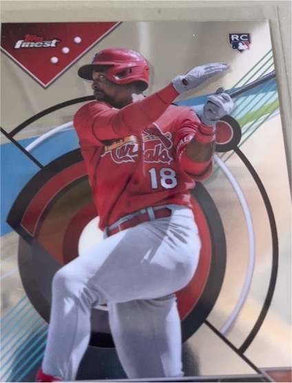 2023 Topps Finest #60 Jordan Walker — front