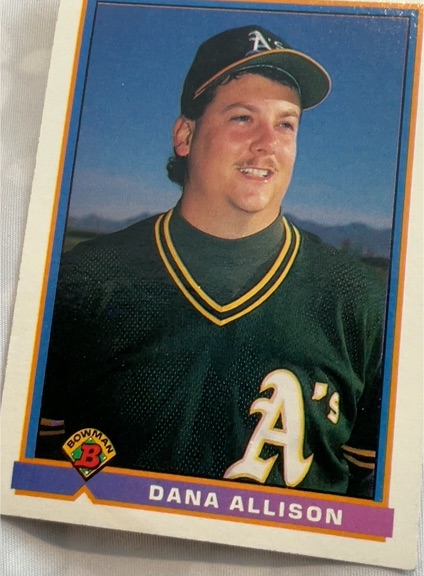 1991 Bowman #238 Dana Allison — front